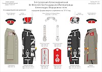 Инфографика:  форма 5-го гусарского Александрийского полка